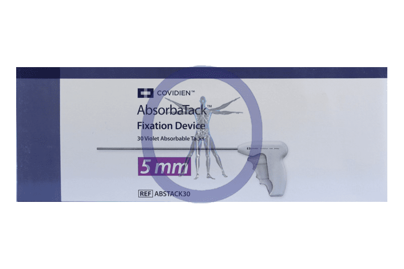 A box of 5 mm absorbable fixation device