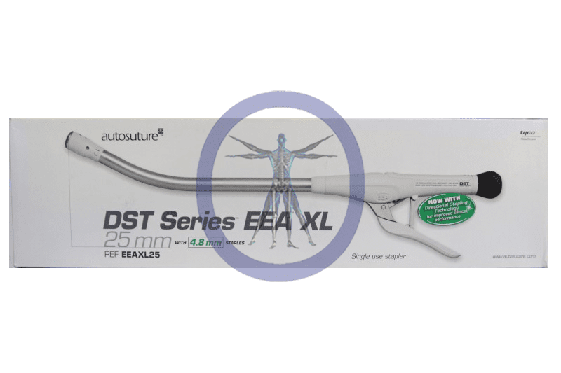 A box of a surgical instrument with the package.