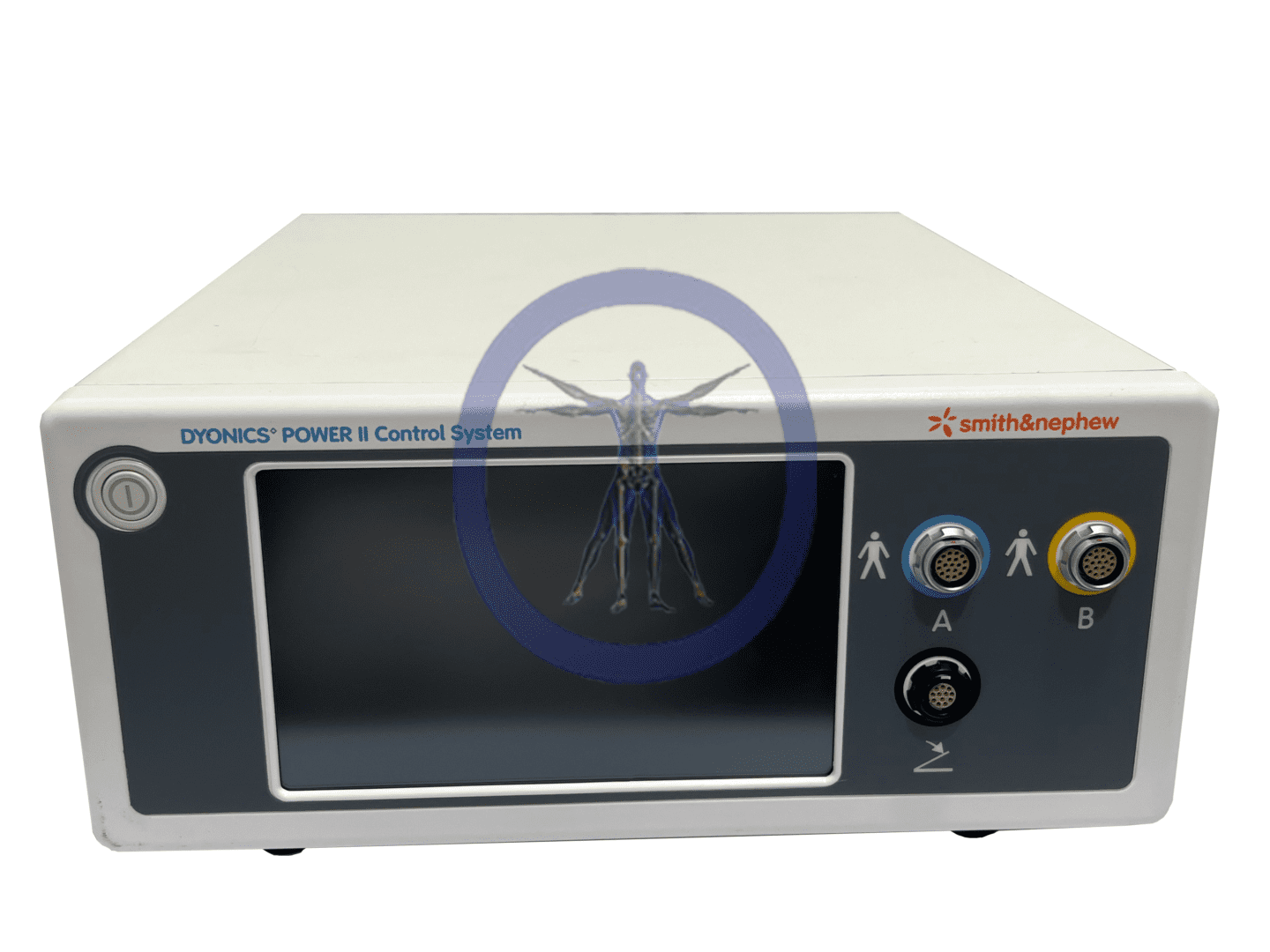 A picture of the front of an electronic device.