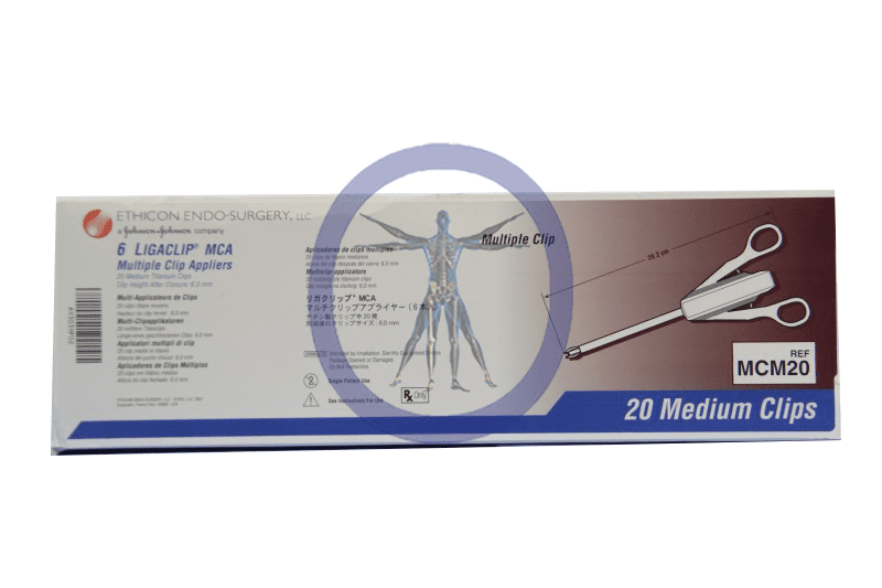 A box of medical supplies with an image of the human body.