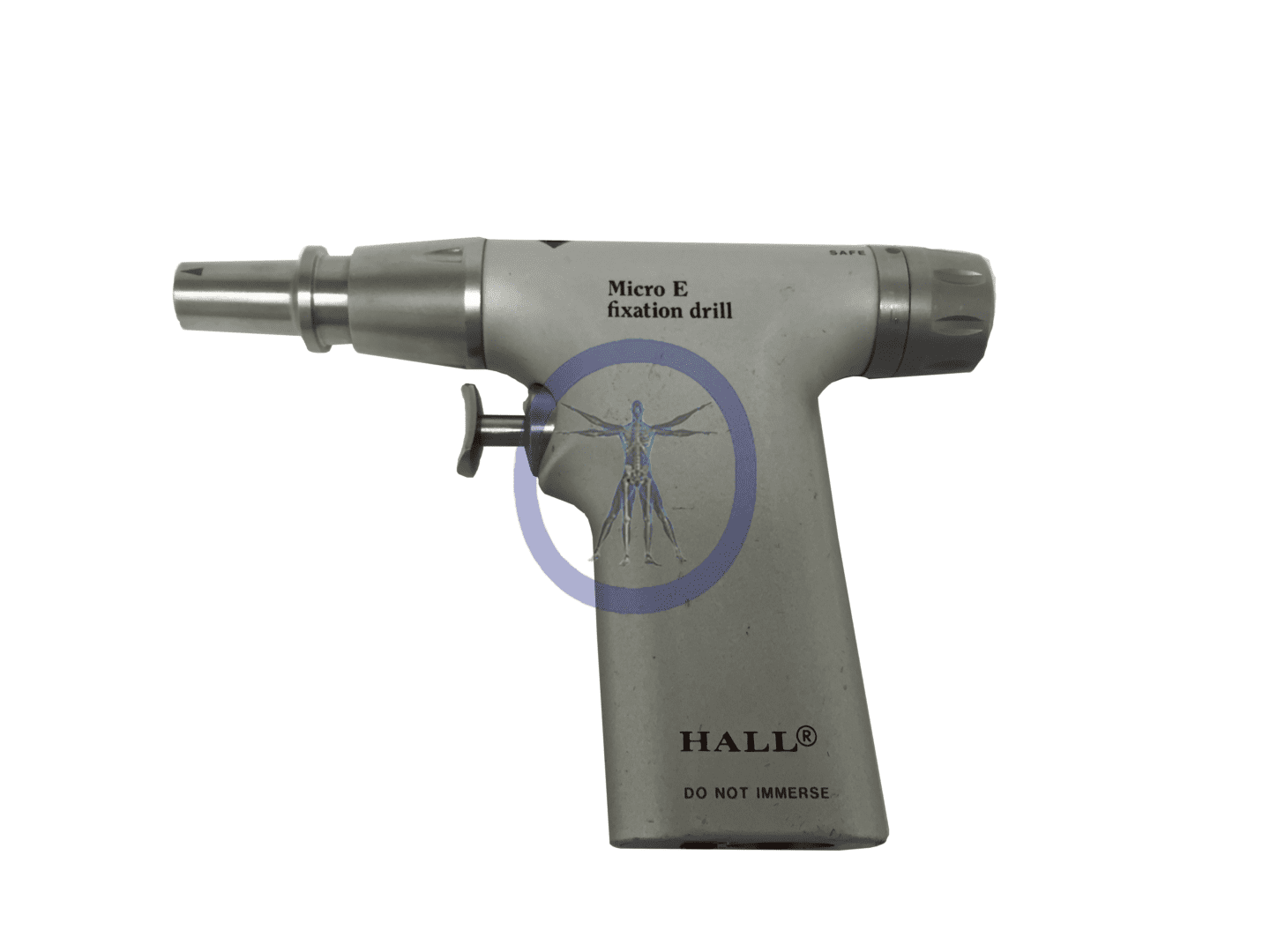 A picture of an electric drill.