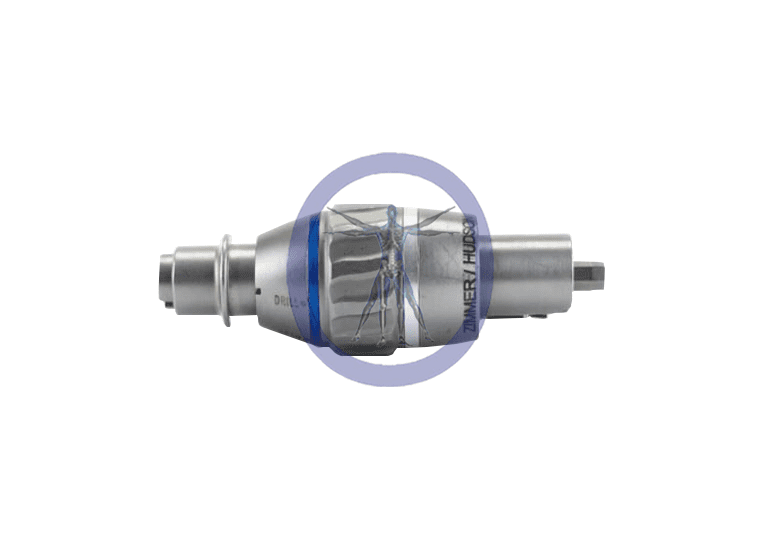 A close up of an industrial drill bit