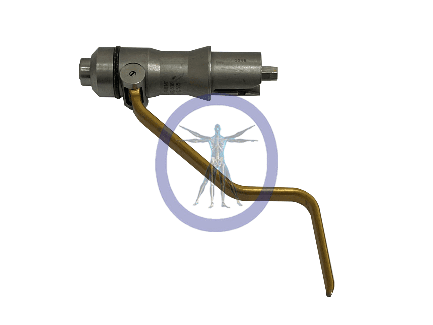 A picture of an arm with the handle bent.