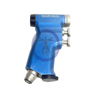 Blue SmartDriver surgical instrument.