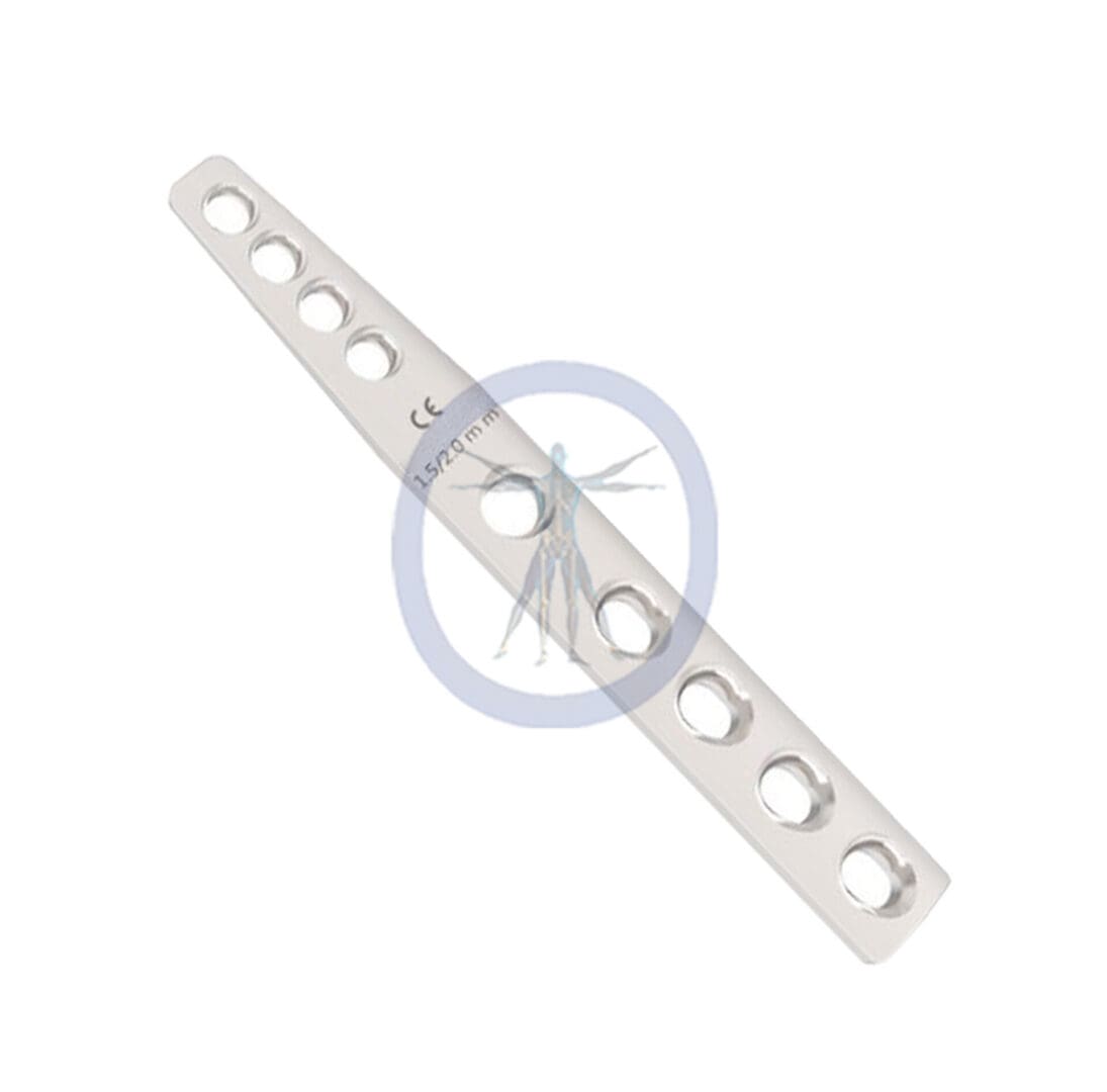 A piece of metal with holes in it.