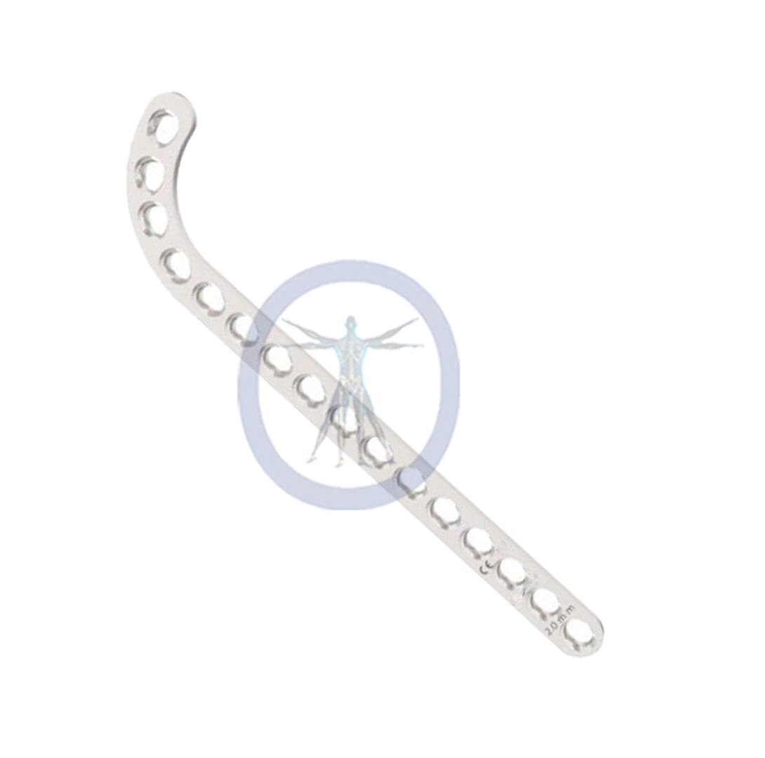 A white piece of plastic with holes in it.