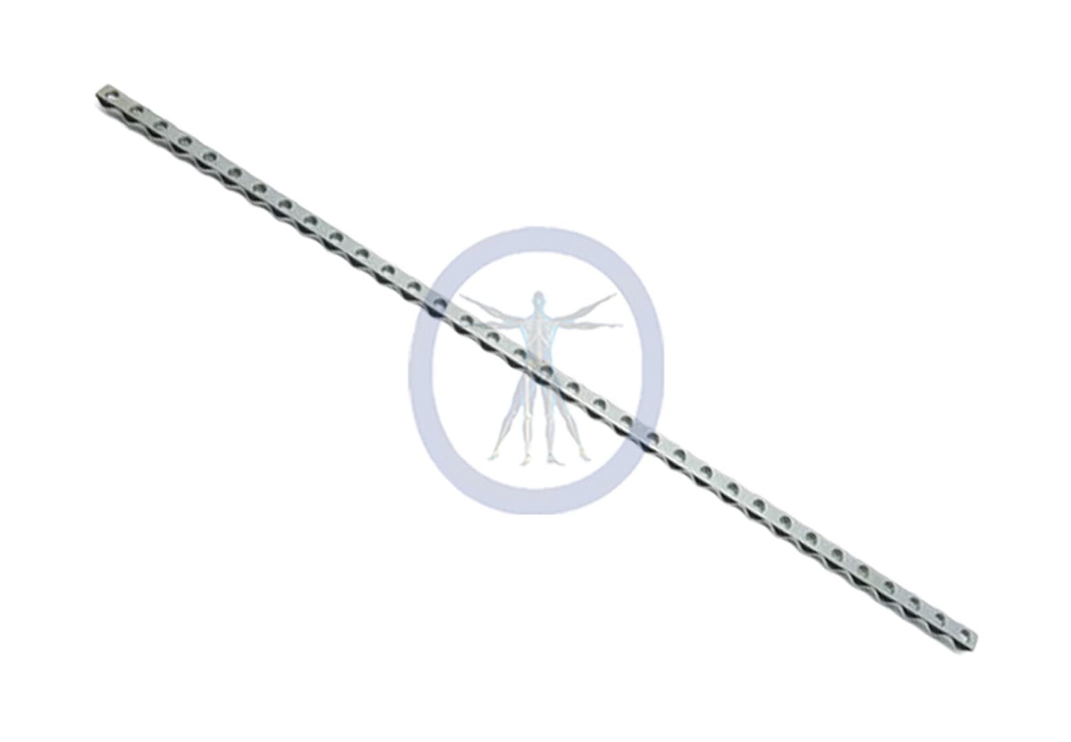 A picture of the side of a white stick.