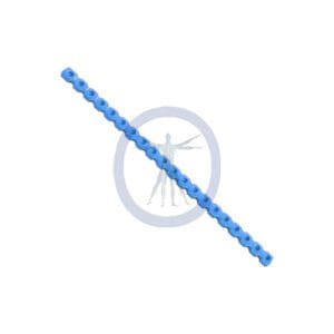 A blue chain is shown on the picture.