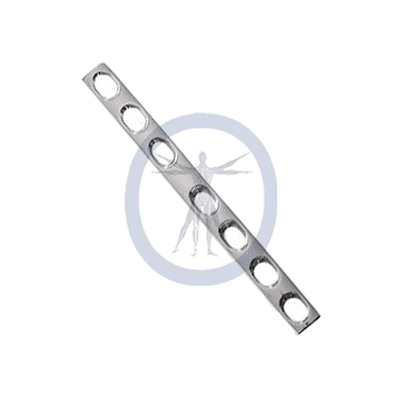 A piece of metal that is bent to the side.