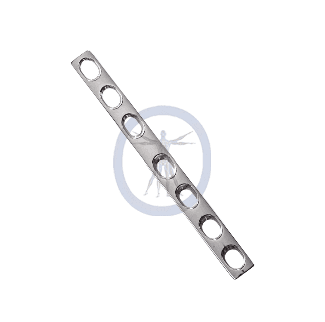 A piece of metal that is bent to the side.