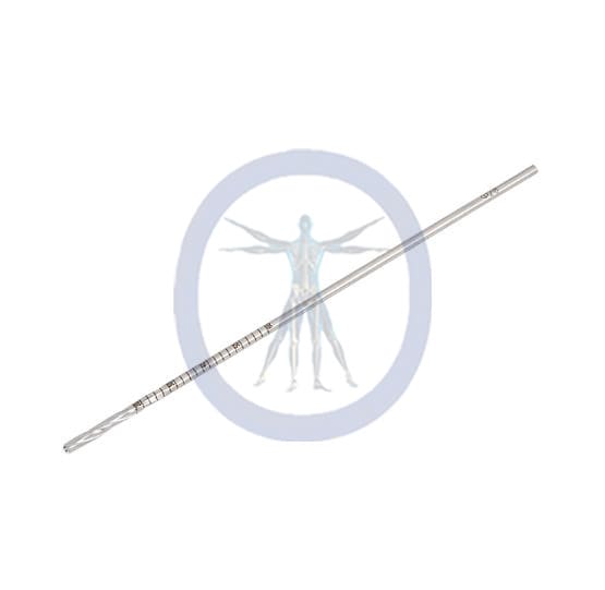 A picture of an instrument with the symbol for a person in front.