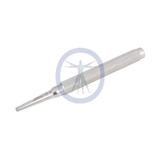 A metal tube with a needle tip.