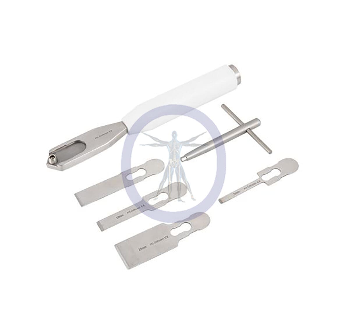 A set of tools for cutting paper