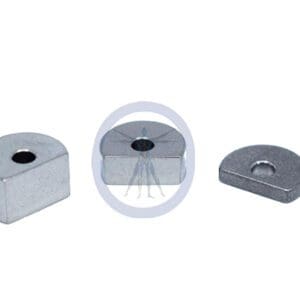 A group of three different shapes and sizes.