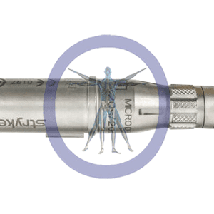 A picture of the inside of an implant.