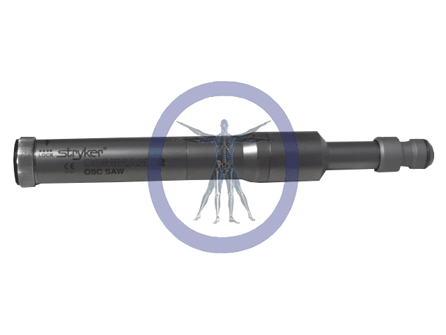 A close up of an open end of a drill