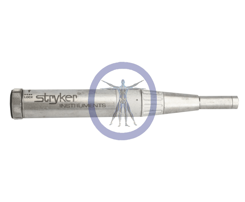 A styker surgical instruments, including the tip of the instrument.