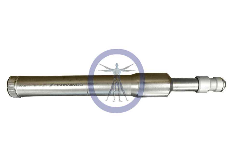 A close up of the end of a drill bit