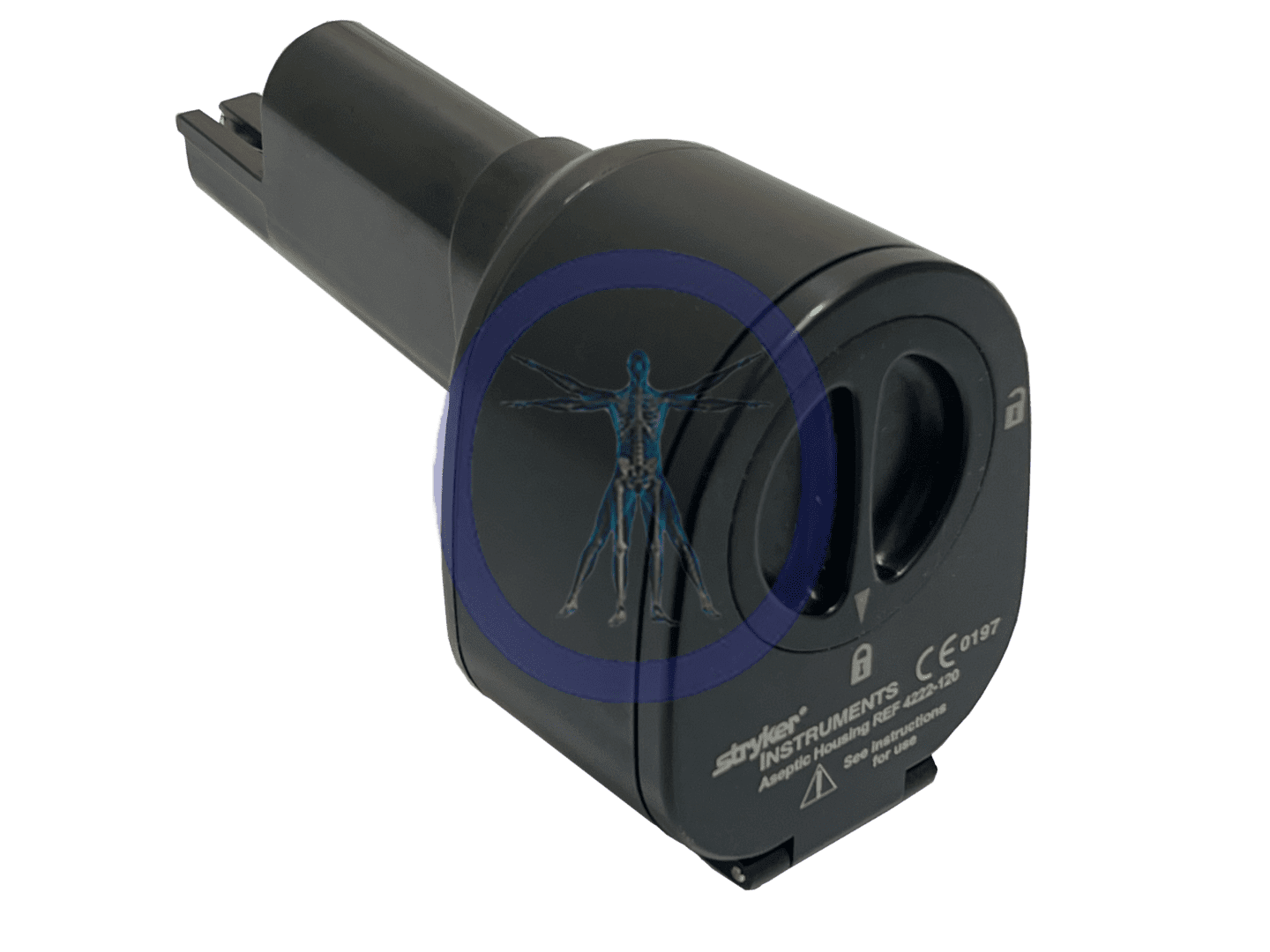 Black Stryker Instruments housing.