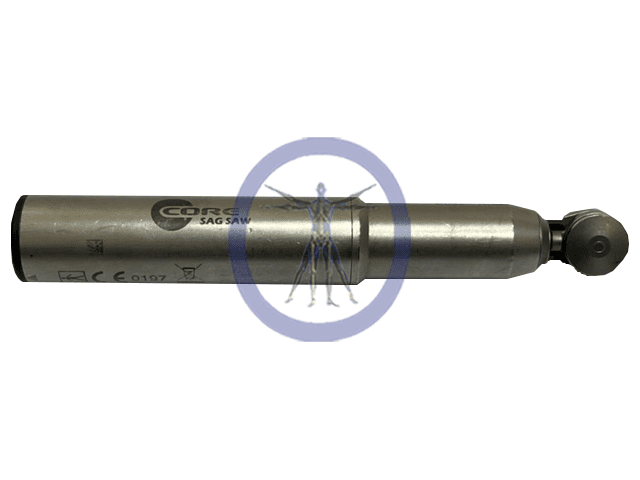 A close up of the side of an air rifle