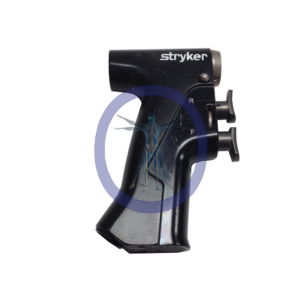 A Stryker TPX 7400-099 Universal Driver, possibly a surgical tool, against a white background.