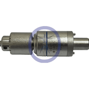 A close up of the bottom part of a metal object