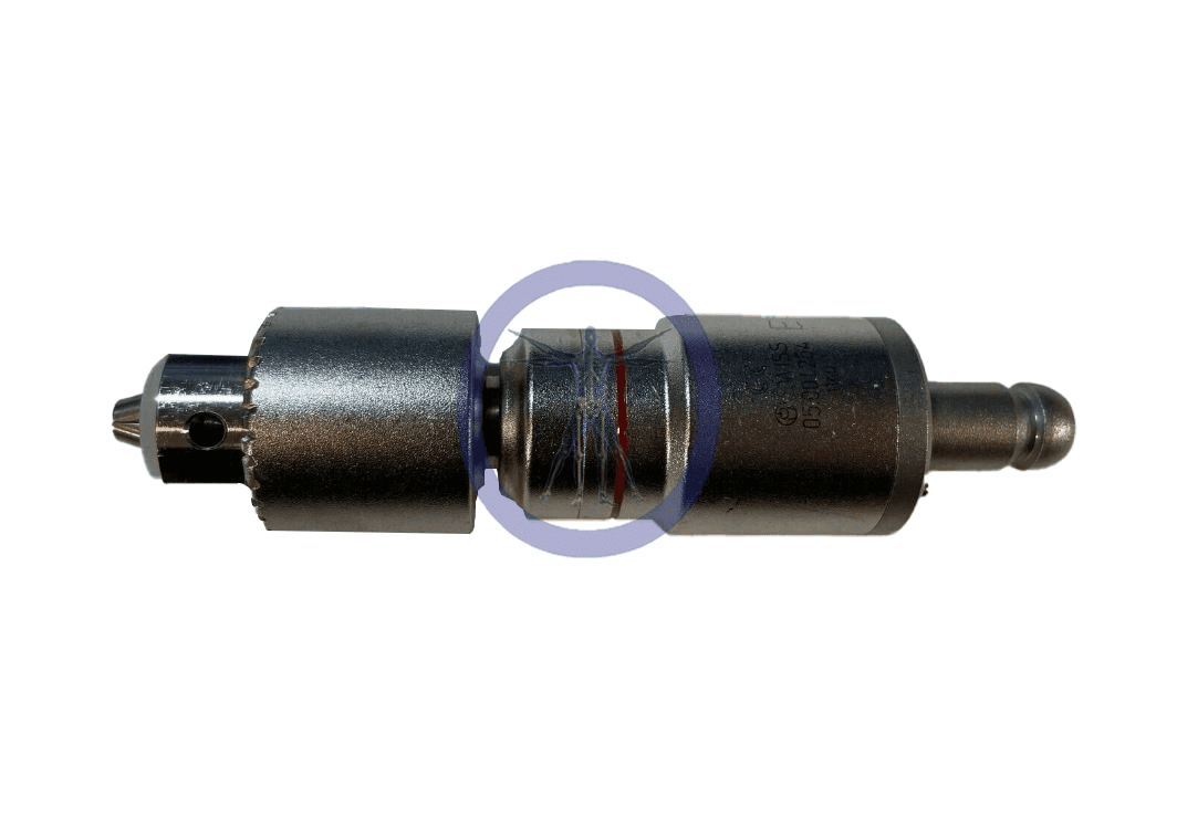 A close up of the bottom part of an electric motor