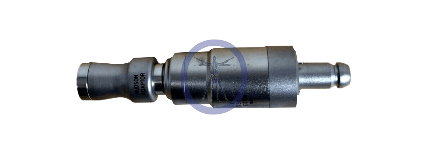 A close up of the bottom end of a drill