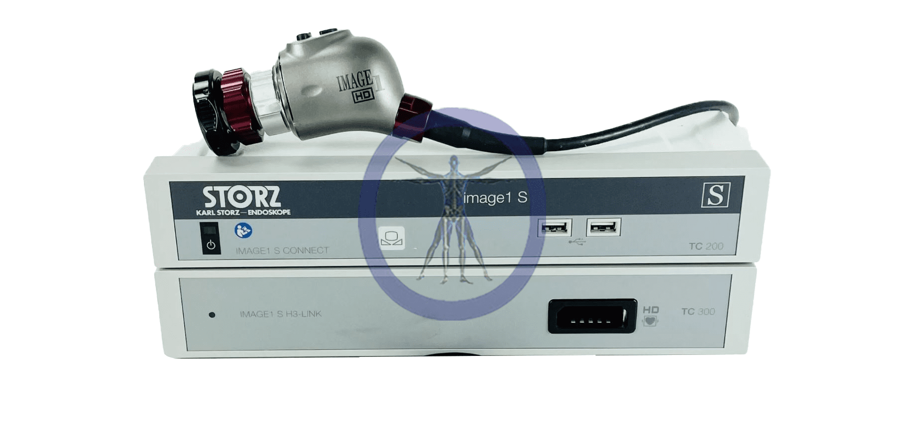 Medical HD camera and control unit.