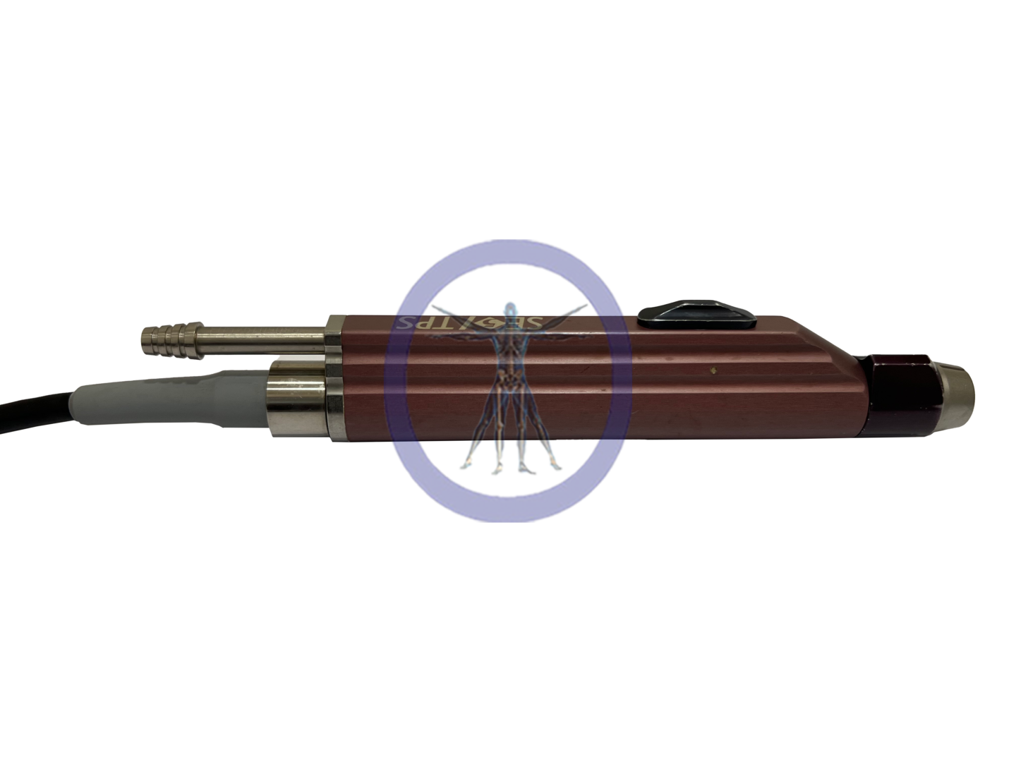 Side view of a Stryker 275-701-000 SE5/TPS Shaver with a black cable attached, set against a white background.