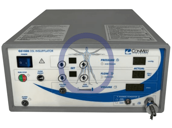 ConMed GS1000 35L insufflator machine.