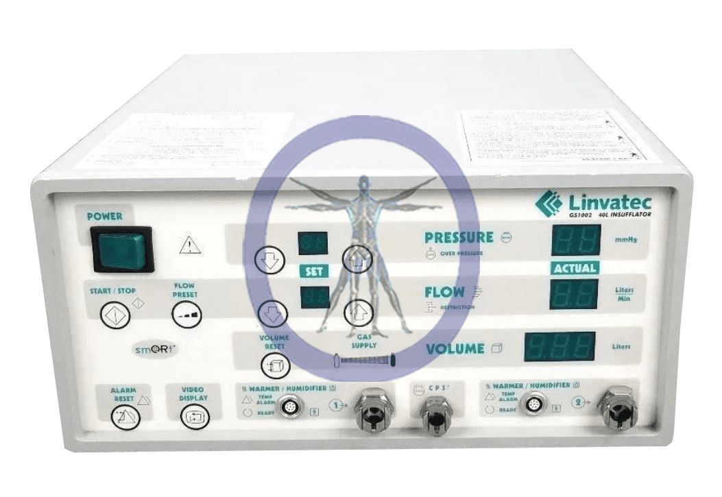 Linvatec 40L insufflator medical device.