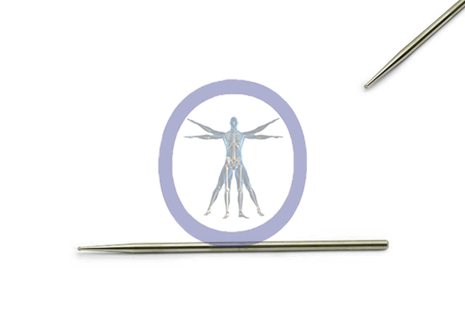 Round Bur 1.0 MM 6 Flute Carbide Long Straight Shaft – OSSH-220 illustration inside a purple circle, centered on a white background with a metallic pin on top.