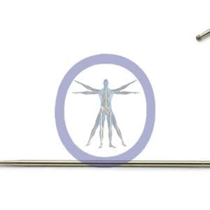 Illustration of a Round Bur 1.0 MM Diamond Extra Long within a purple circle, centered above a horizontal silver line, with a stylus pen positioned to the right.